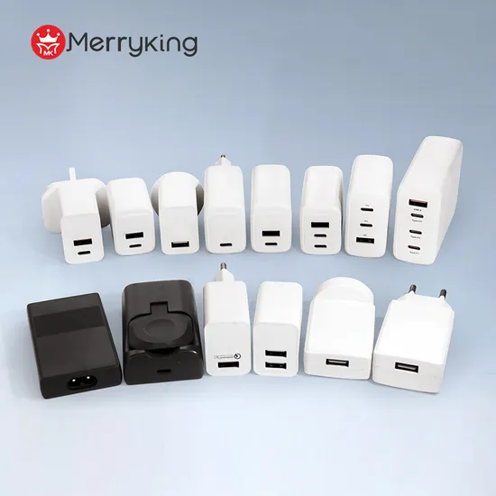 Merryking USB Power Adapter AC DC 5V 2A 2.1A Single/Dual Port USB Wall Charger for Mobile Phone