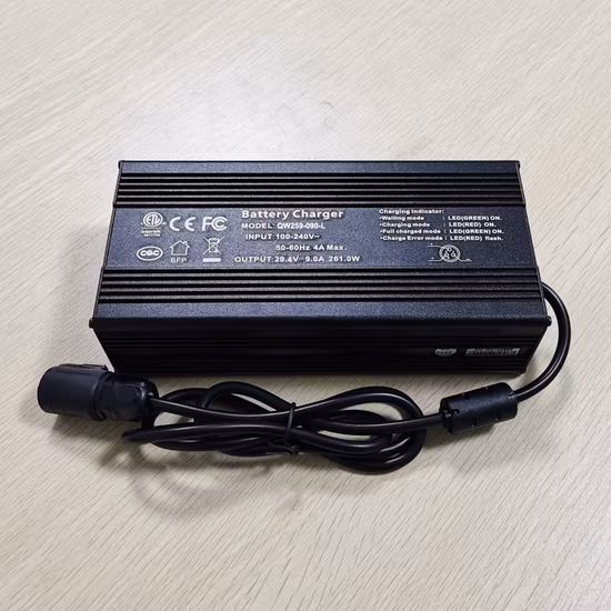 Factory Direct Sale DC 29.4V 100A 3600W Charger for 7s 24V 25.9V Li-ion/Lithium Polymer Battery
