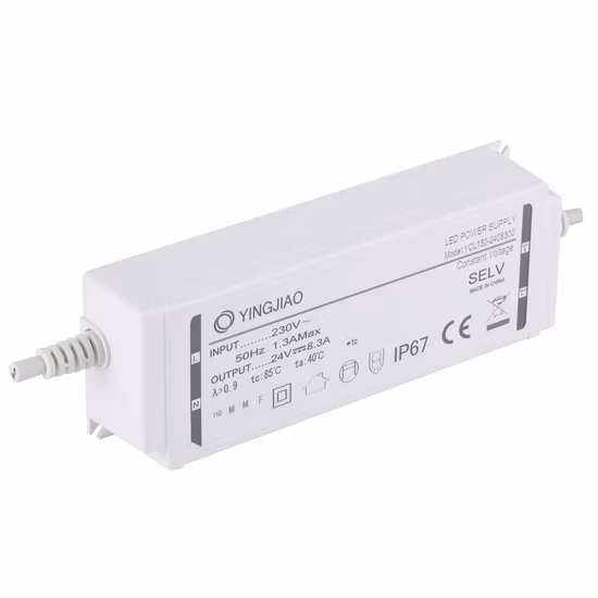 Fabricant d'alimentation LED étanche IP67 100W/120W/130W/150W AC à DC