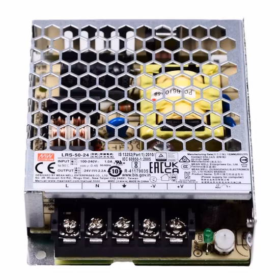 Alimentation d'énergie de commutation incluse originale de sortie simple de machines d'automatisation industrielle