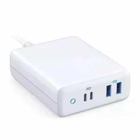 Station de charge rapide Pd QC3.0, multi-ports 2c2a, chargeur USB 95W, adaptateur d'alimentation universel pour ordinateur de bureau, qualité supérieure